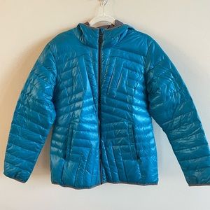 Lole Teal Duck Feather Down Puffer Winter Coat